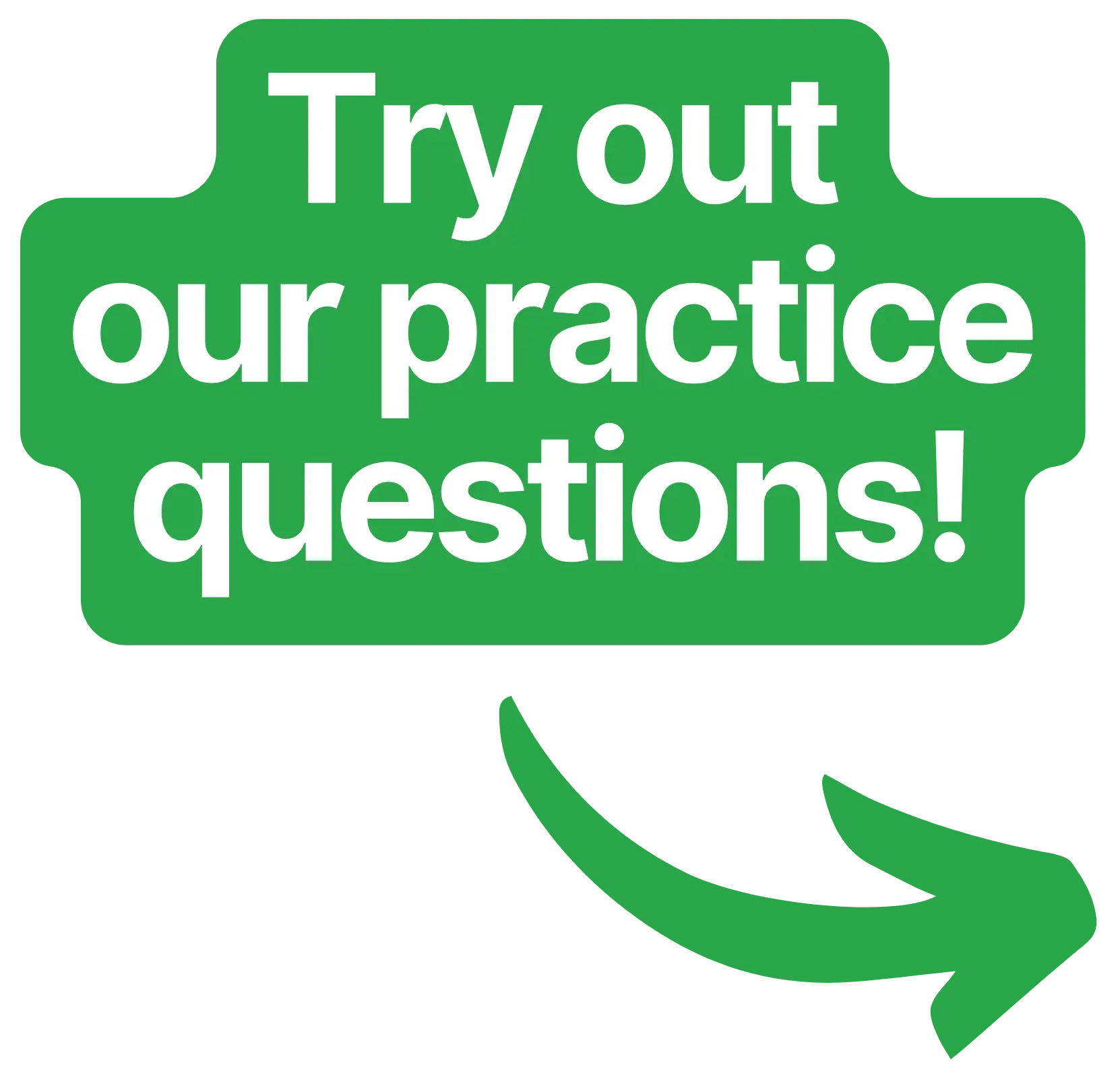Try out our practice questions!