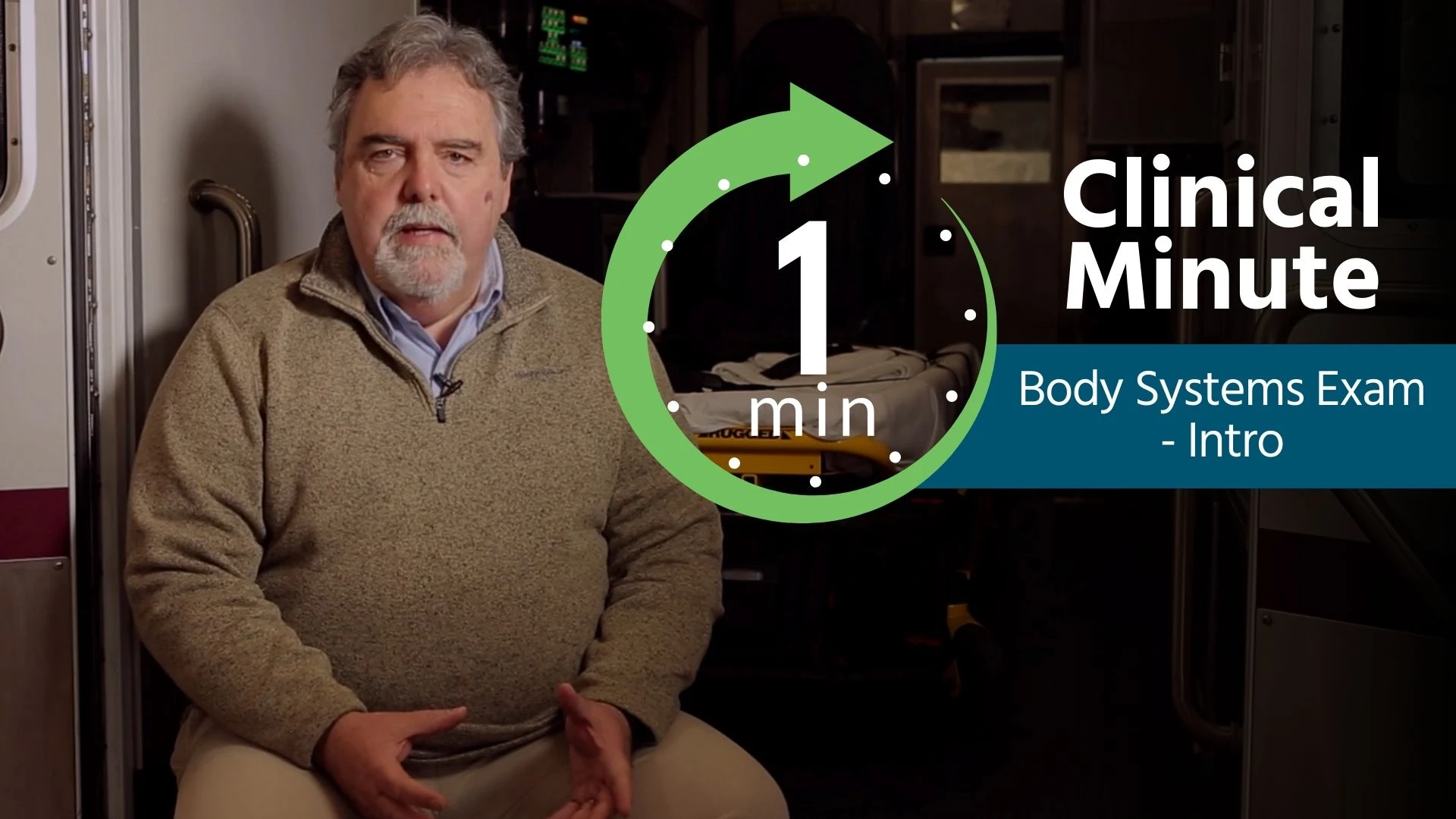 Clinical Minute: Body Systems Exam Intro Thumbnail