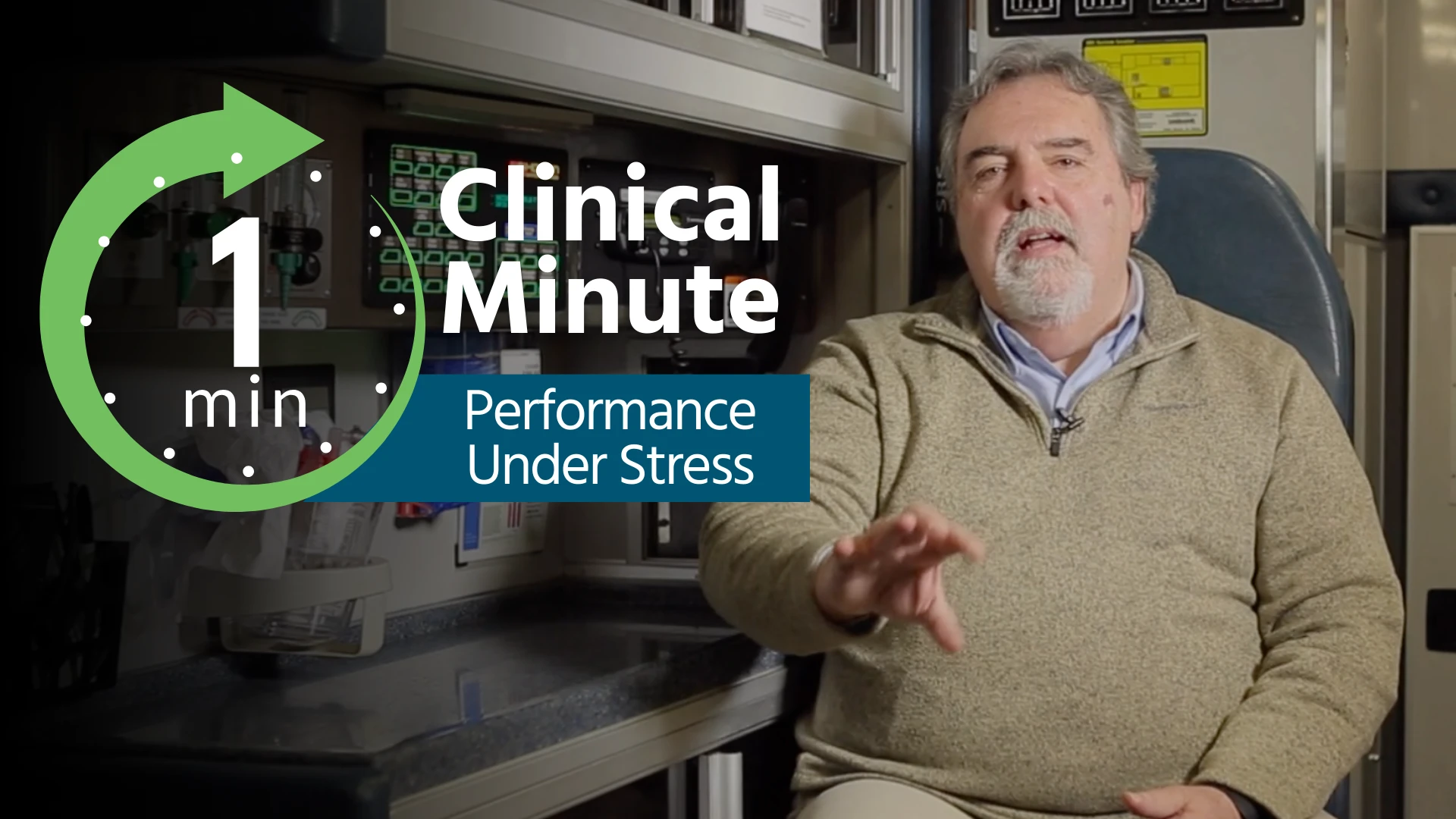 Clinical Minute: Performance under Stress Thumbnail