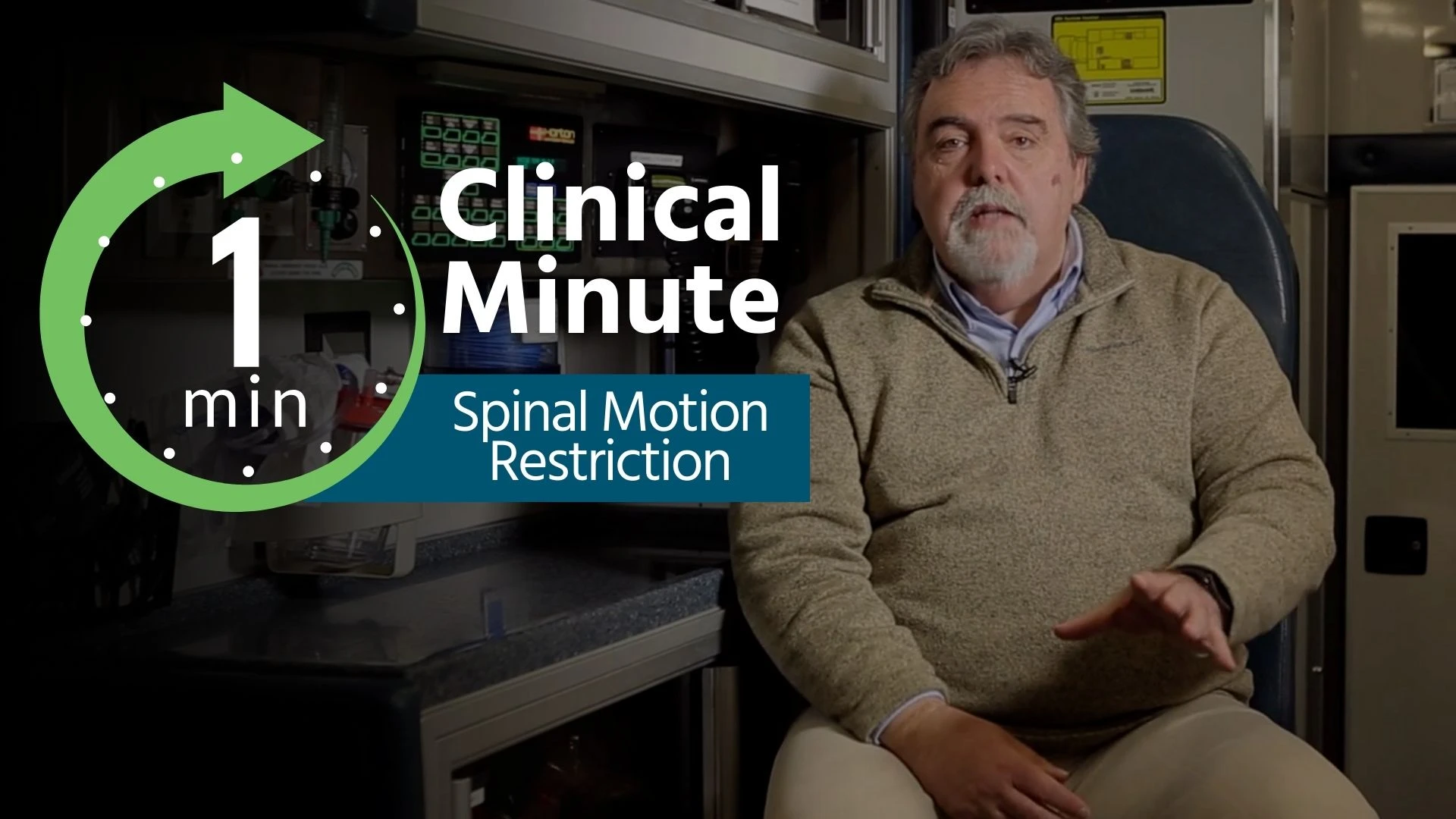 Clinical Minute: Spinal Motion Restriction Thumbnail