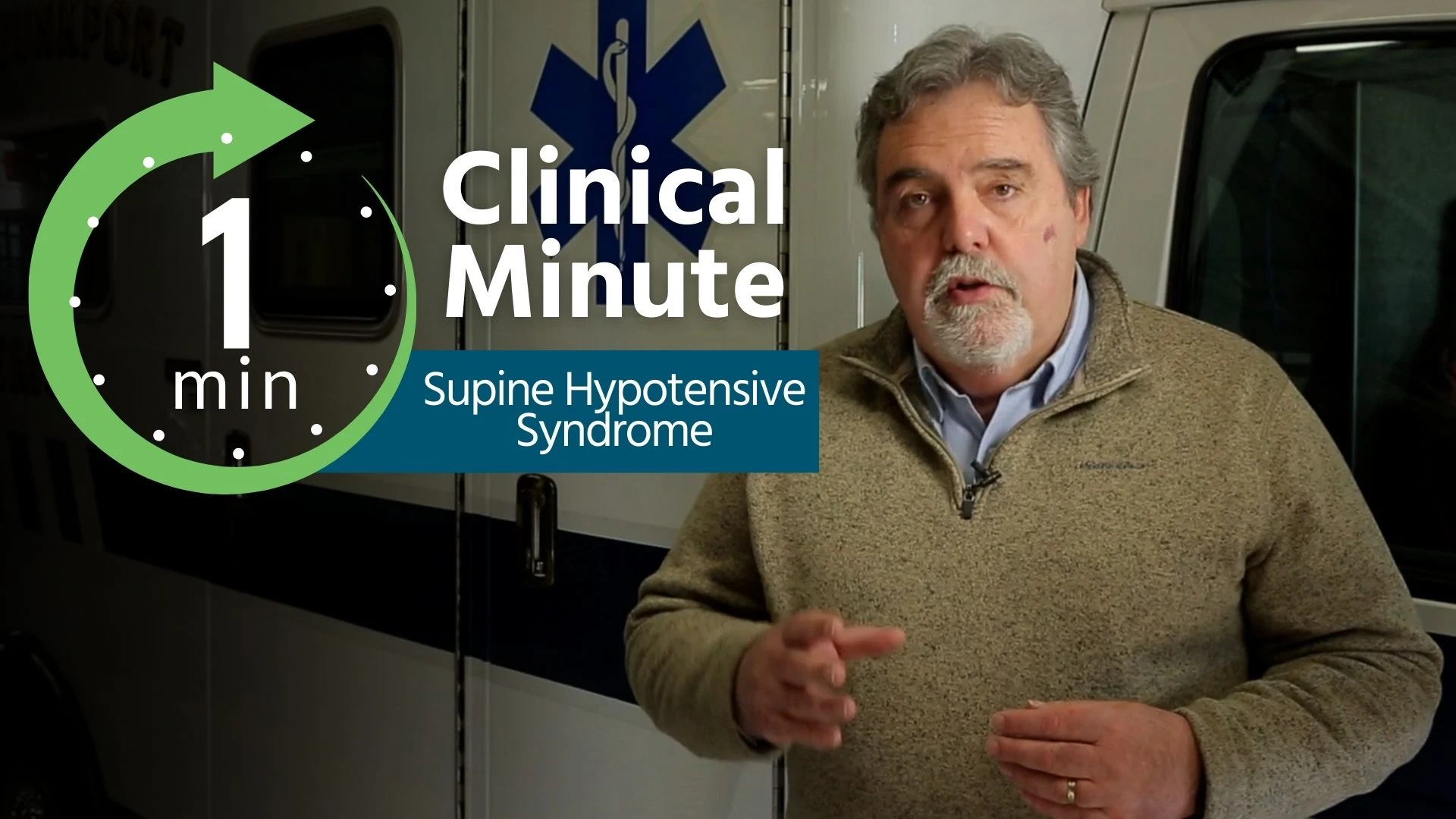 Clinical Minute: Supine Hypotensive Syndrome Thumbnail