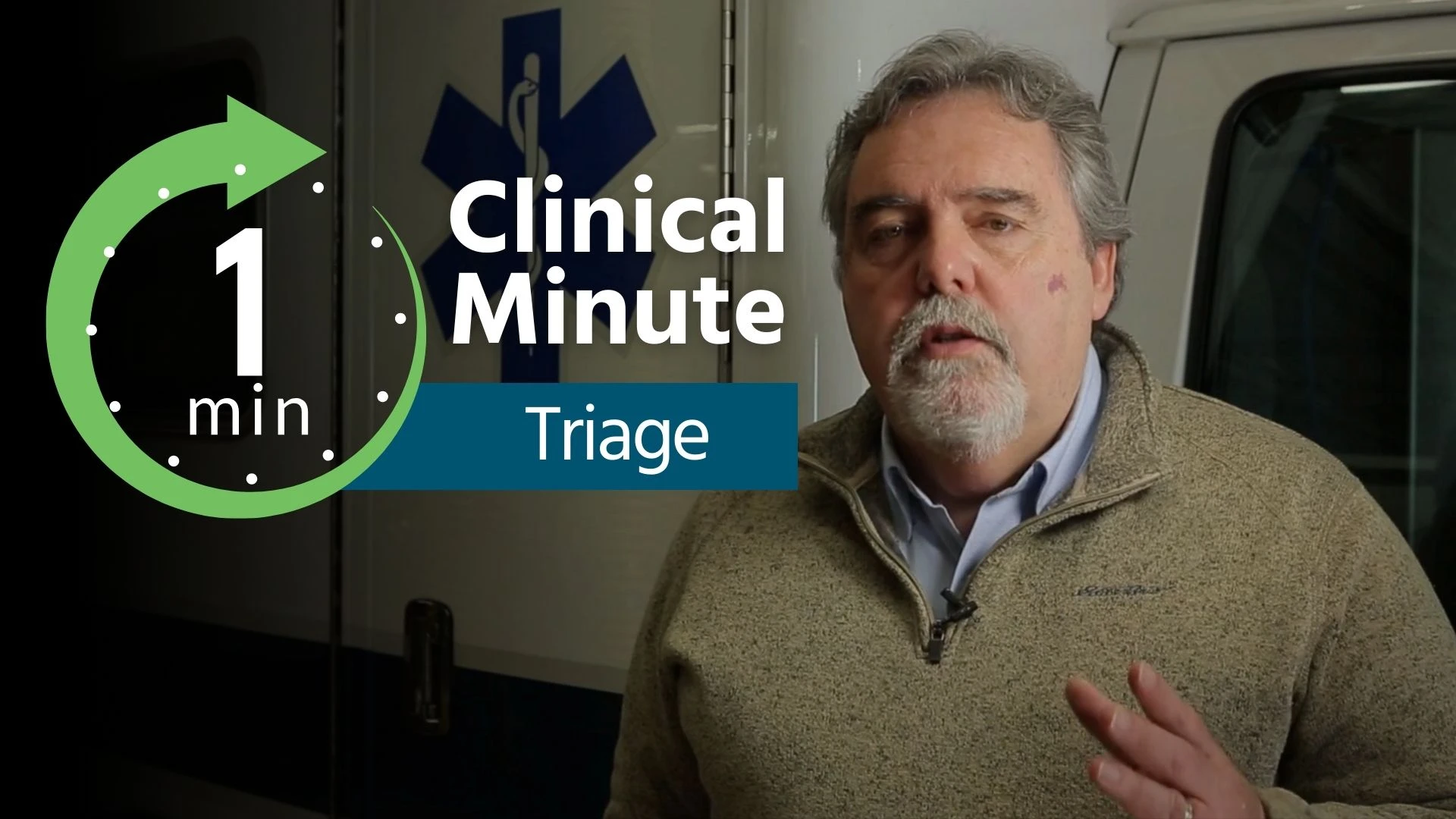 Clinical Minute: Triage Thumbnail